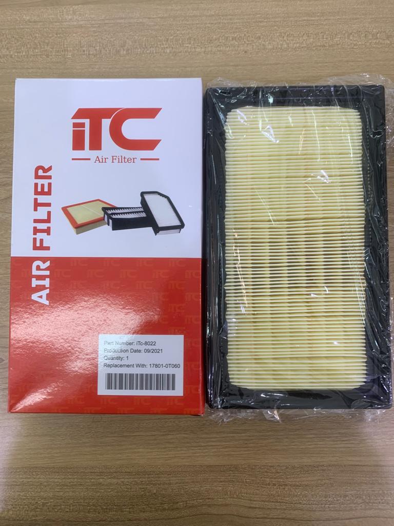 Air Filter Toyota Corolla 2020 Rectangular [ITC] (Made in China) (ITC-8022) (170801-0T060)