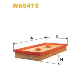 Air Filter VW Passat FSI [Wix] (Made in Poland) (WA9473)