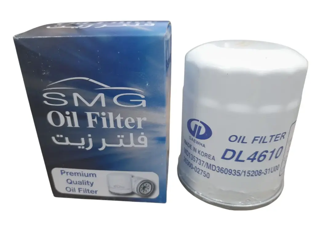 [F004] فلتر زيت Mitsubishi Lancer أو Fiat Tipo 1400 أو Subaru أو Mazda 3 [Daewha] (صنع في كوريا) (OFDL4610)