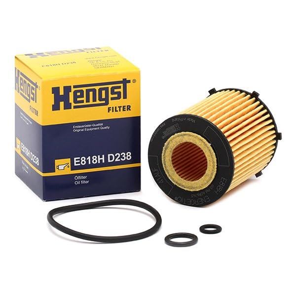 Oil Filter for CLA Hengst (E818H D238) (Equivalent to Mahle OX982D)-