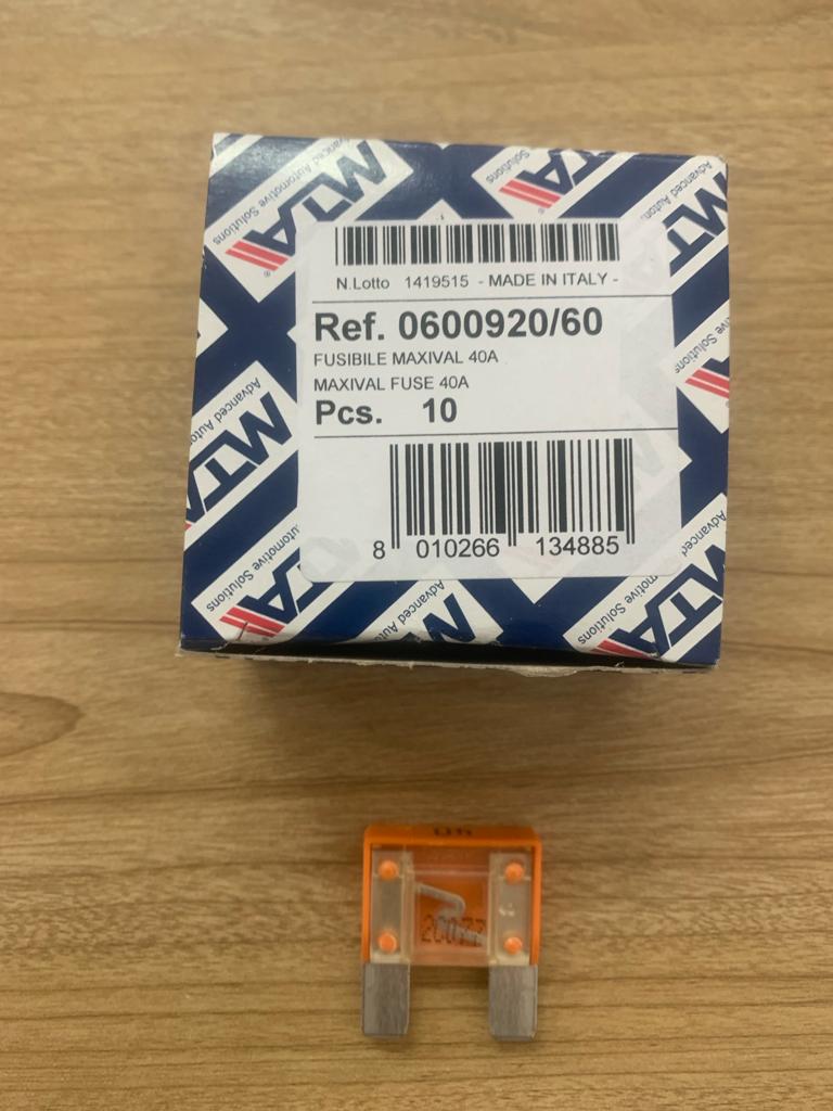 Fuse Mega 40 Amp [MTA] (Made in Italy) 