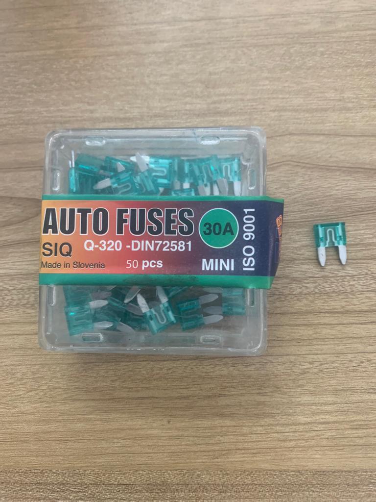 Fuse Micro 30 Amp [SIQ] (Made in Slovenia) 