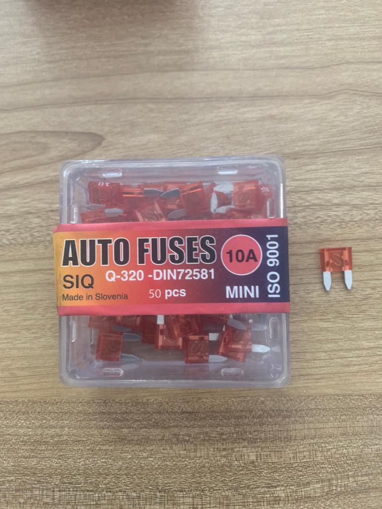 Fuse Micro 10 Amp [SIQ] (Made in Slovenia)