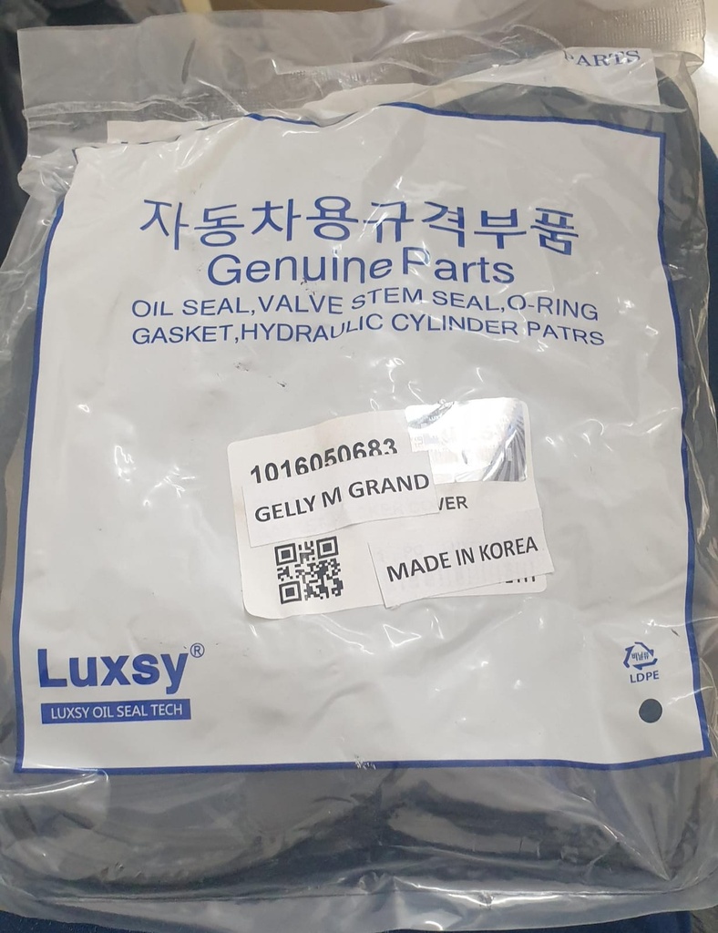 Gasket Timing Cover Geely Emgrand [Luxsy] (Made in Korea) (1016050683) //
