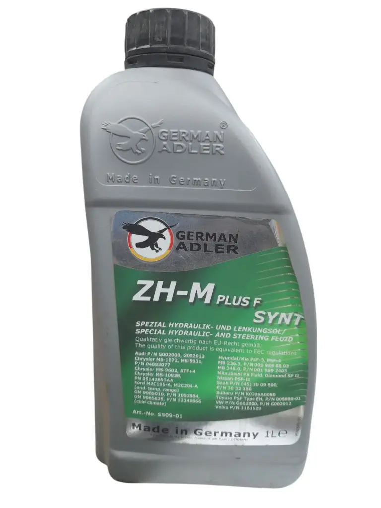 German Adler Central Hydraulic Fluid CHF-11S made in Germany