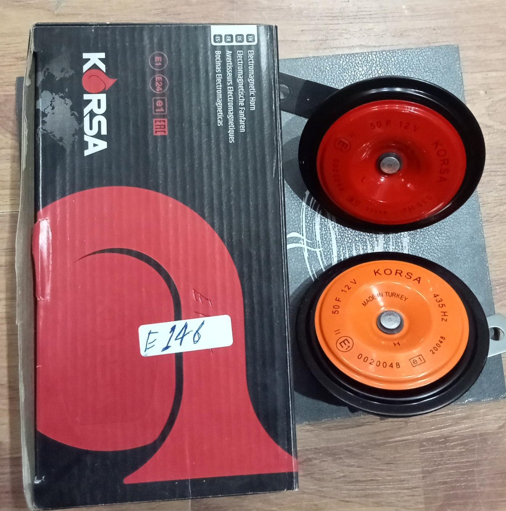 [E146] Horn [Denso] korsa - 0020048 (Made in Turkey)