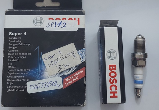 [SP142] Spark Plug  4 POLES Nickel - Bosch (0242232502)