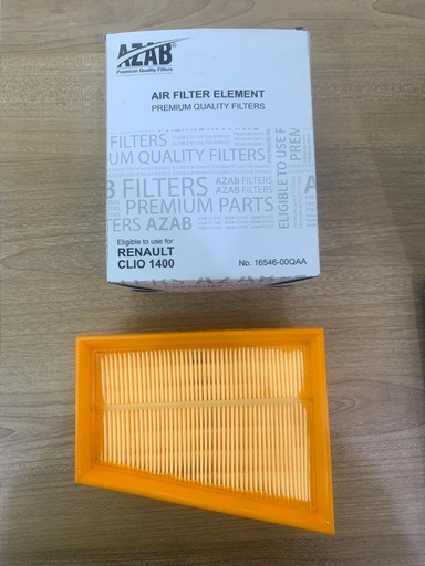 [F245] Air Filter Renault Logan Automatic Triangular [Azab] (Made in China) (16546-00QAA0)