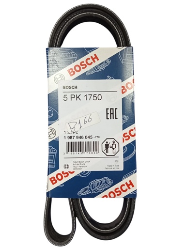 [B166] Belt 5PK1750 [Bosch] (Made in UK) (1987946045)  