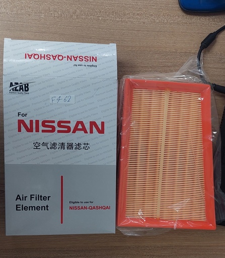 [F462] Air Filter Nissan Qashqai  [AZAB] (Made in China) (AFCH-N001Q) 