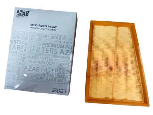 [F623] Air Filter Renault Megane 2 Triangular Big [AZAB] (Made in Egypt) (AFAZ-R001M2)