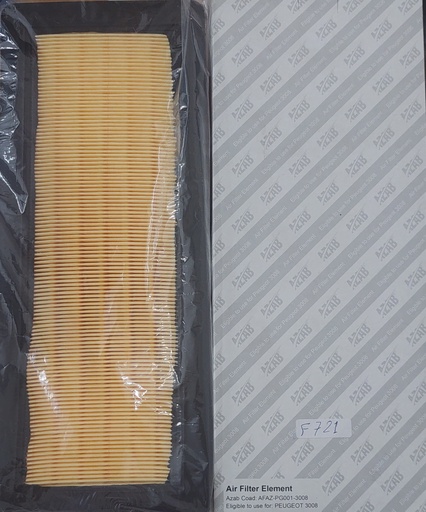 [F721] Air Filter Peugeot 3008 [Azab](made in China)