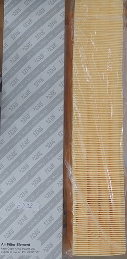 [F722] Air Filter Peugeot 307 [Azab](made in China)