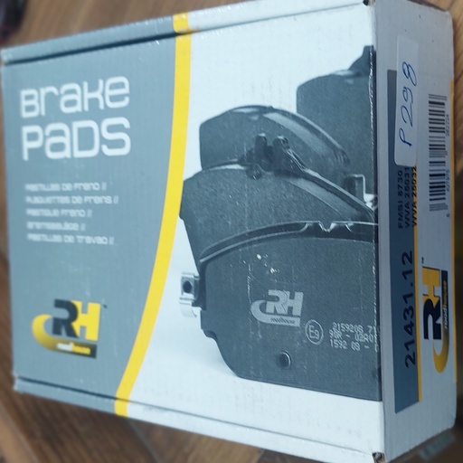 [P298] Brake Pads Set Front Chevrolet Cruze 1.6 2013 / Opel Astra[Roadhouse] (Made in Spain)(2143112)