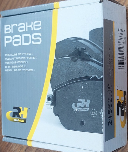 [P299] Brake Pads Set Rear Peugeot 3008 II 1.6 2016[Roadhouse] (Made in Spain)(2156200) 