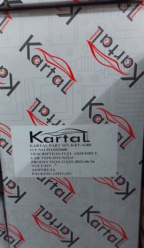 [FL093] [KRT-A200] طلمبة بنزين كاملة هيونداي اكسينت 2000- فيرنا - كارتال - تركي 