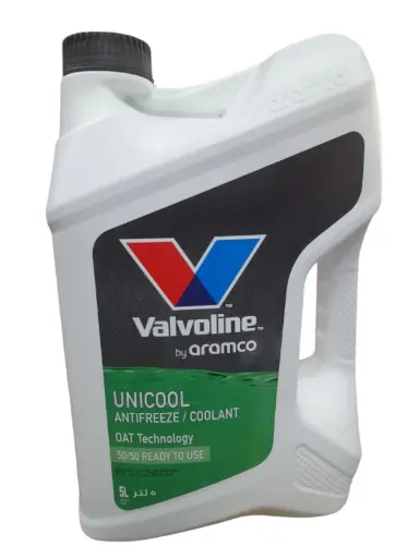 [O838] Coolant Unicool OAT Technology 5 lt [Valvoline](made in UAE)
