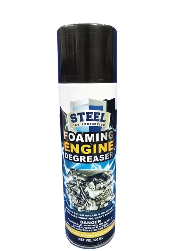 [O577] Engine Cleaner (Shield Steel) 500 ml (Made in Egypt) 