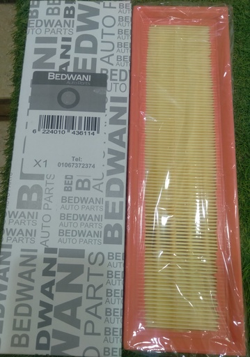 [F495] Air Filter Renault Logan Manual Rectangular [Bedwani Auto Parts] (Made in Egypt) 