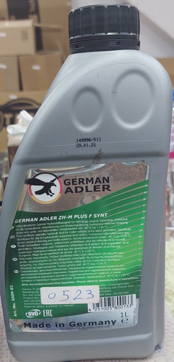 [O523] German Adler Central Hydraulic Fluid CHF-11S made in Germany 
